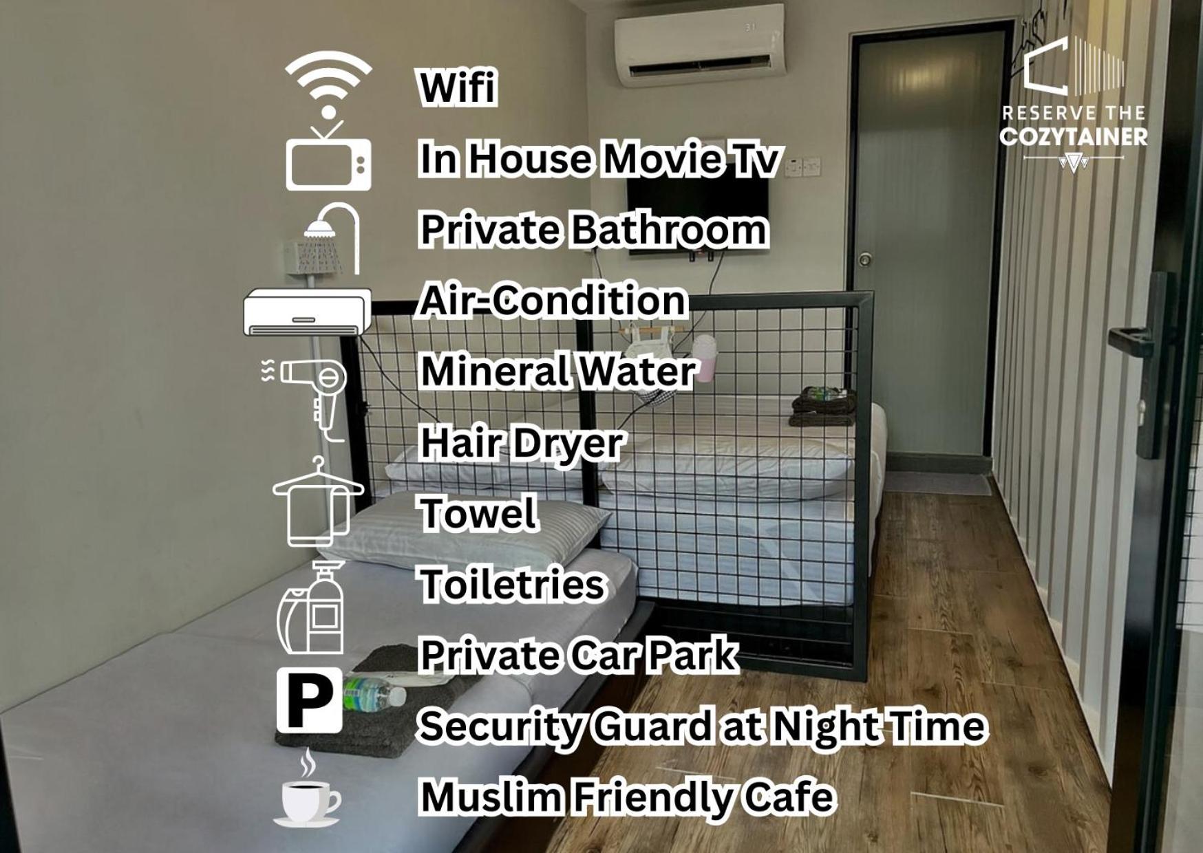 The Cozytainer Hotel Taiping Luaran gambar