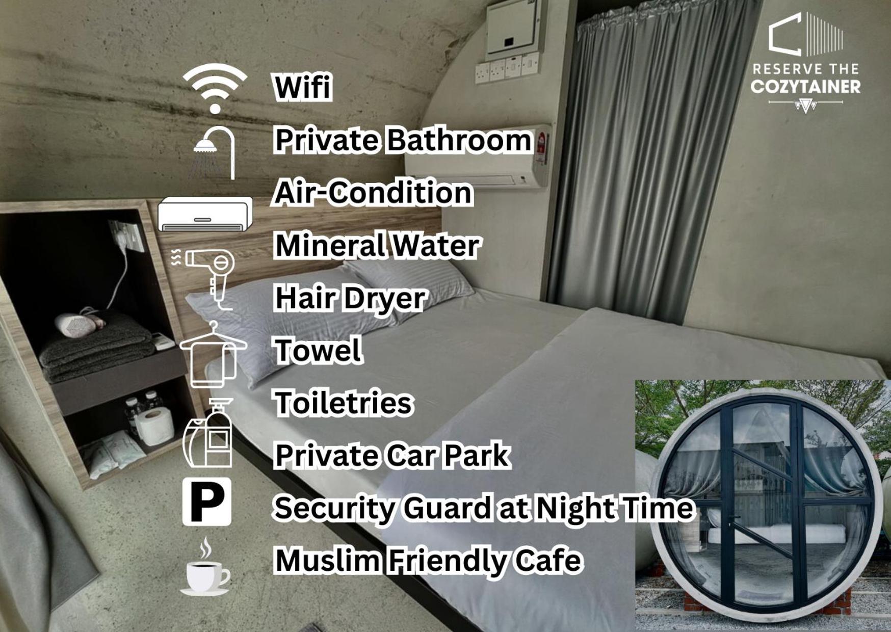 The Cozytainer Hotel Taiping Luaran gambar